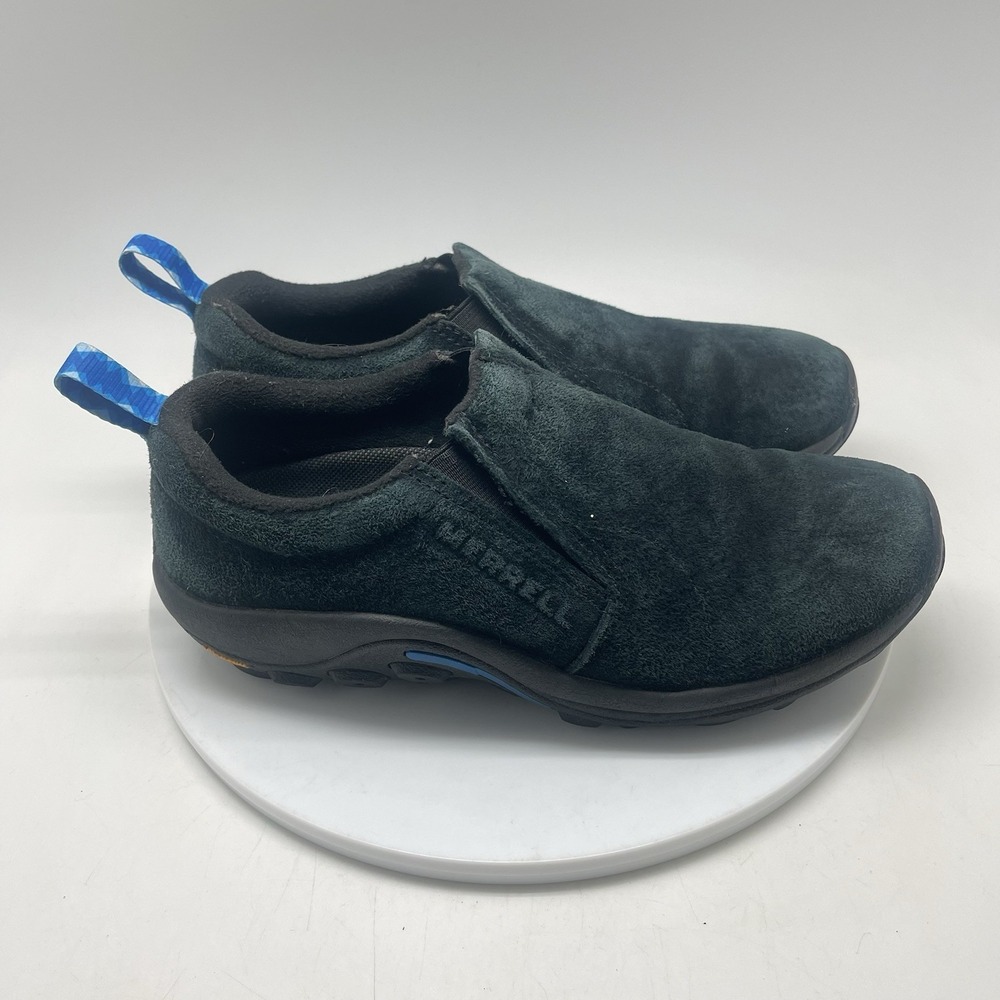 Merrell‎ Shoes Womens 9 Jungle Moc Ice+ Waterproof Suede Slip Ons J37844 Black